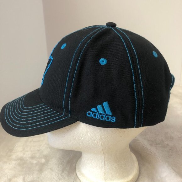 Authentic Adidas & NHL Toronto Maple Leafs Black & Blue Snapback Baseball Hat - Picture 3 of 10